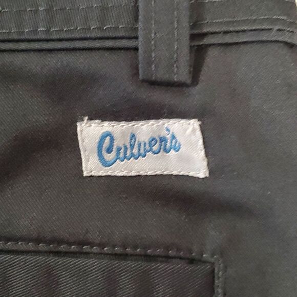 NEW Culver’s Restaurant HPI Ladies Uniform Pants Black Size 4 - Picture 6 of 9